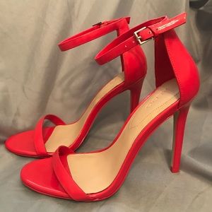 Red stilettos